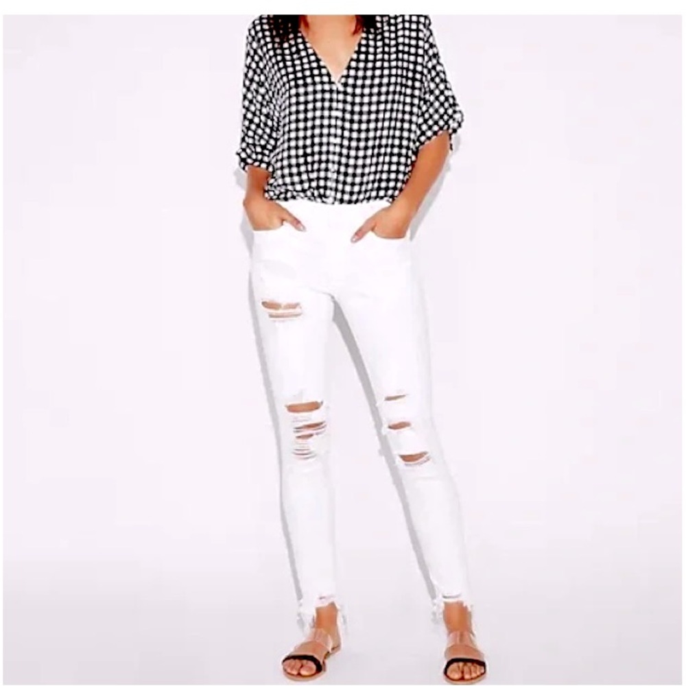 Express White legging Jeans